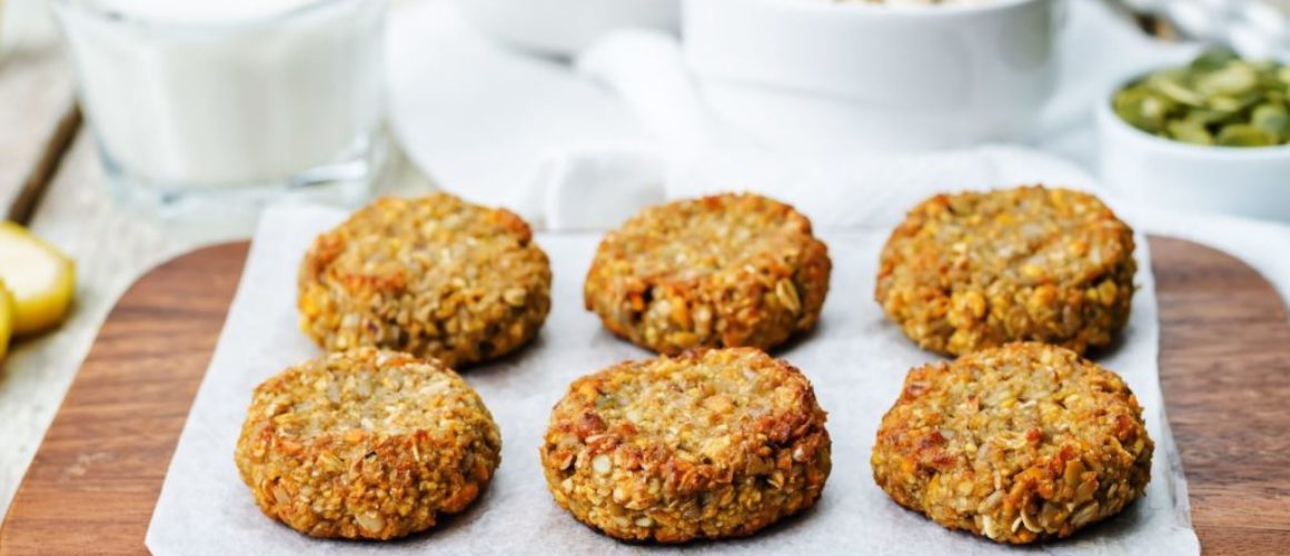 Biscoitos com Farinha de Sementes de Abóbora