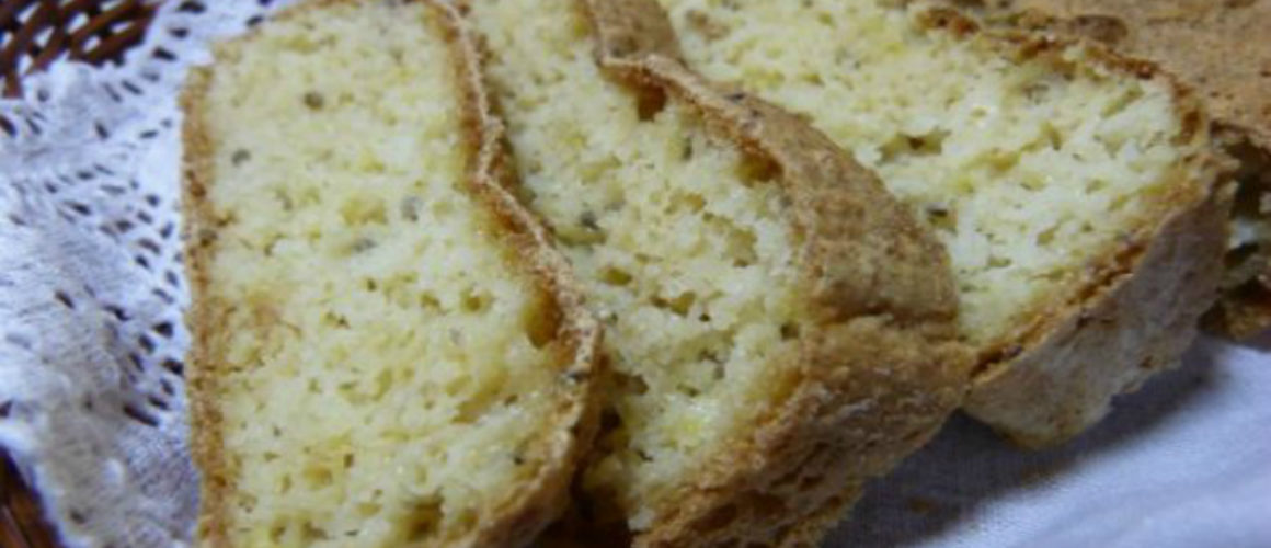 Foto de Pão de Inhame com Sementes de Chia e Gergelim